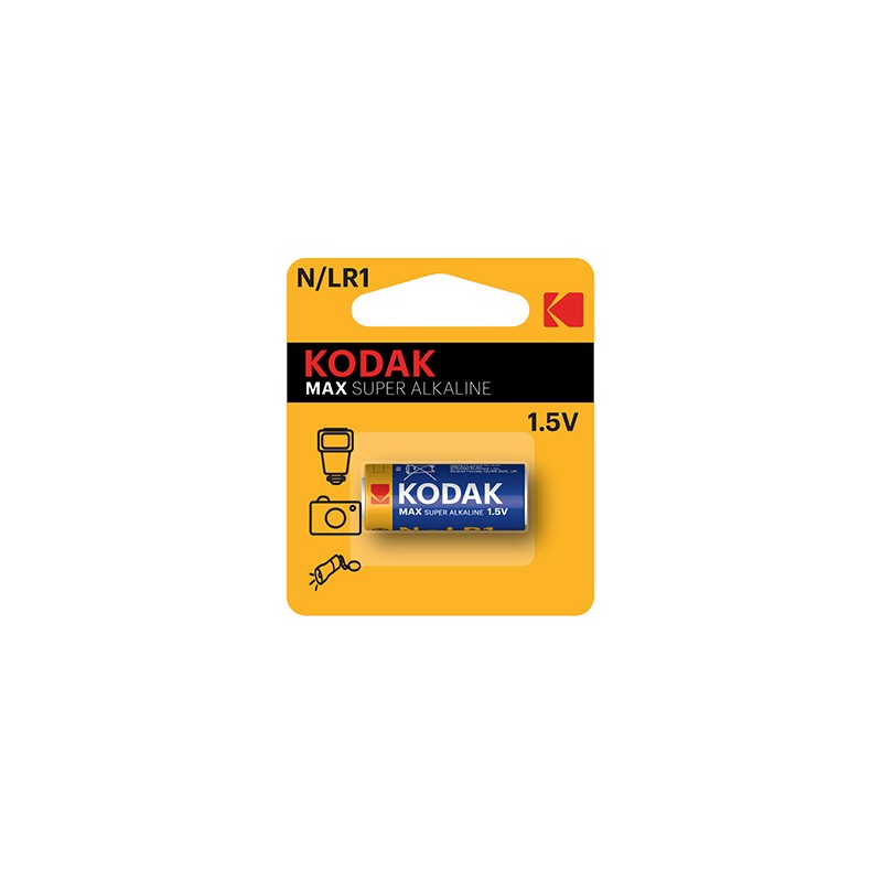 Kodak MAX SUPER Jednorazowa alkaliczna baterie LR1, 1-pack