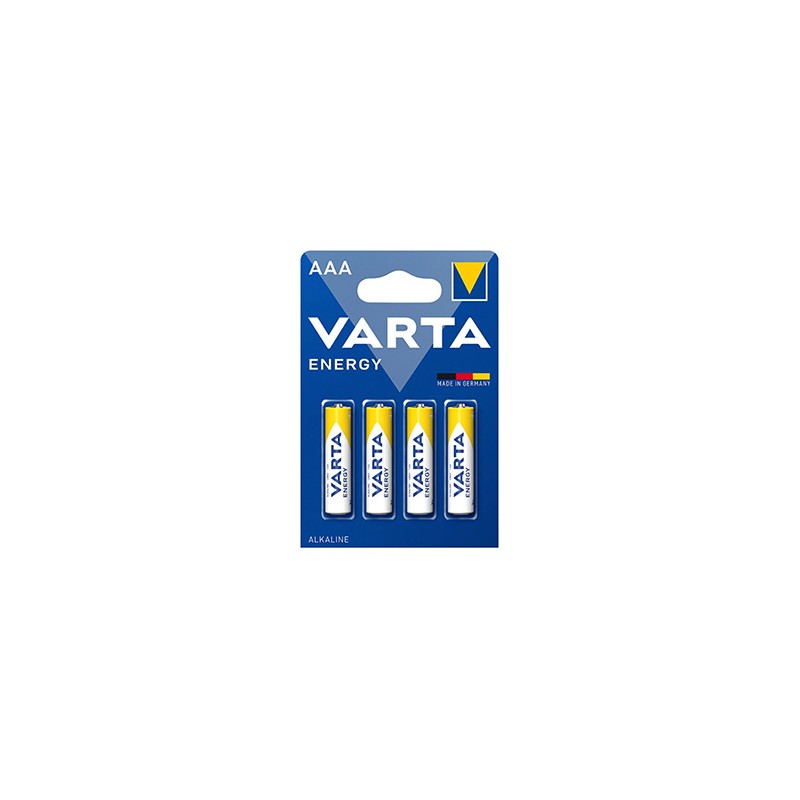 Varta Jednorazowa alkaliczna baterie AAA, 4-pack