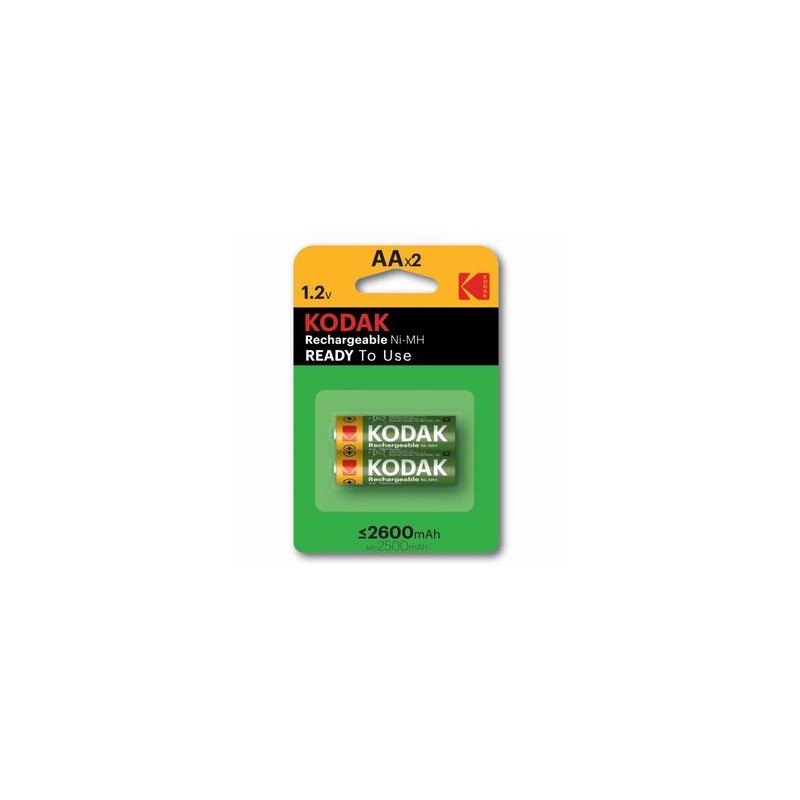 Kodak Akumulatorki Ni-MH baterie AA, 2-pack