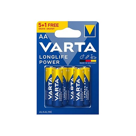 Varta Jednorazowa alkaliczna baterie AA, 6-pack
