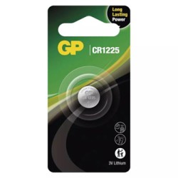 GP Jednorazowa litowa baterie CR1225, 1-pack