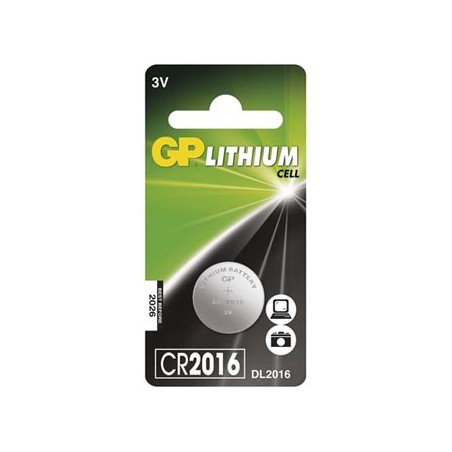 GP Jednorazowa litowa baterie CR2016, 1-pack