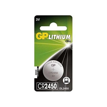 GP Jednorazowa litowa baterie CR2450, 1-pack