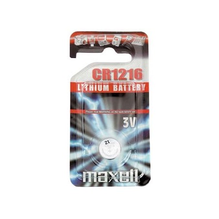 Maxell Jednorazowa litowa baterie CR1216, 1-pack