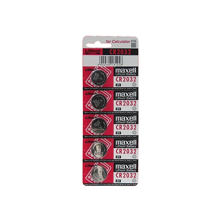 Maxell Jednorazowa litowa baterie CR2032, 5-pack