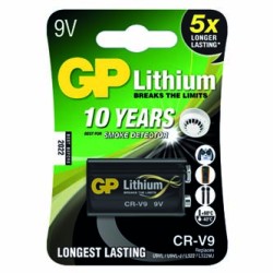 GP Jednorazowa litowa baterie 9V, 1-pack