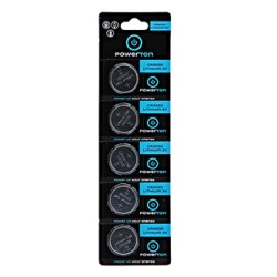 Powerton ENERGY LITHIOCELL Jednorazowa litowa baterie CR2032, 5-pack