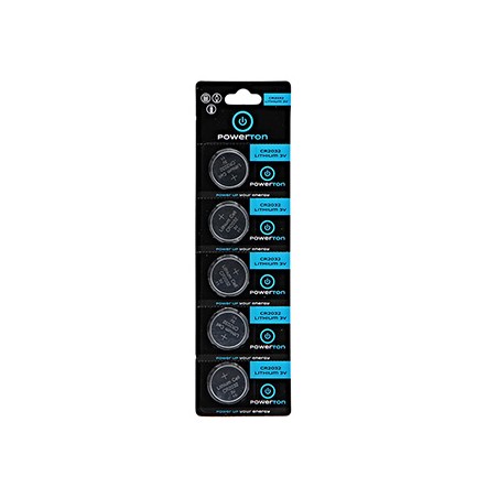 Powerton ENERGY LITHIOCELL Jednorazowa litowa baterie CR2032, 5-pack