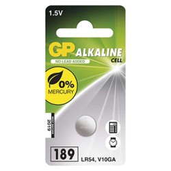 GP Jednorazowa alkaliczna baterie LR1130, 1-pack