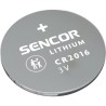 Sencor Jednorazowa litowa baterie CR2016, 1-pack