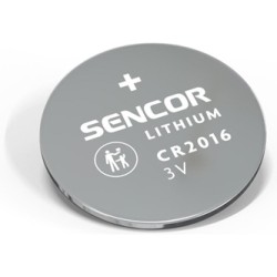 Sencor Jednorazowa litowa baterie CR2016, 2-pack