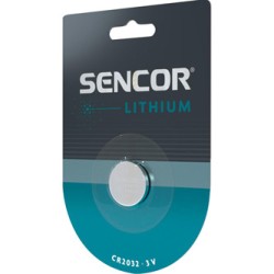Sencor Jednorazowa litowa baterie CR2032, 1-pack