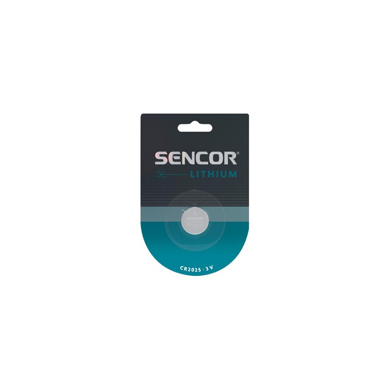 Sencor Jednorazowa litowa baterie CR2025, 1-pack