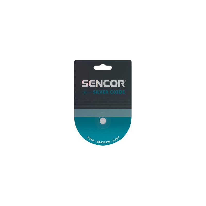 Sencor Jednorazowa srebrowa baterie SR621SW, 1-pack