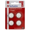 Verbatim Jednorazowa litowa baterie CR2025, 4-pack