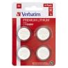 Verbatim Jednorazowa litowa baterie CR2430, 4-pack