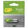 GP Super Jednorazowa alkaliczna baterie AA, 4-pack