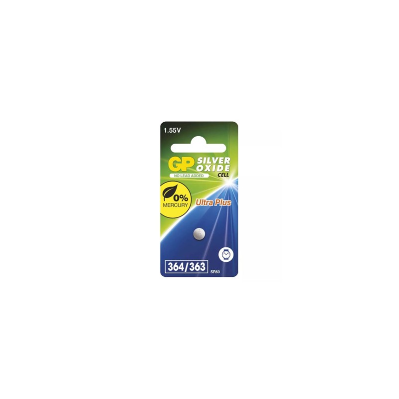 GP Jednorazowa srebrowa baterie SR621SW, 1-pack