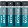 Sencor Jednorazowa alkaliczna baterie AA, 4-pack