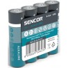Sencor Jednorazowa alkaliczna baterie AA, 4-pack