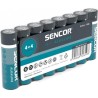 Sencor Jednorazowa alkaliczna baterie AA, 8-pack