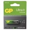 GP Ultra+ Jednorazowa alkaliczna baterie AA, 4-pack