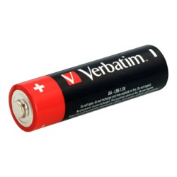 Verbatim Jednorazowa alkaliczna baterie AA, 4-pack
