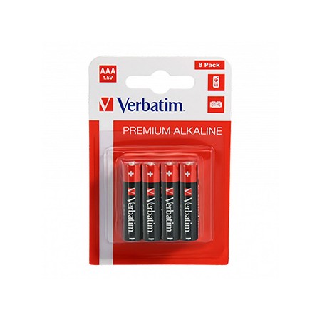 Verbatim Jednorazowa alkaliczna baterie AAA, 8-pack