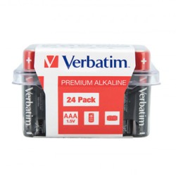 Verbatim Jednorazowa alkaliczna baterie AAA, 24-pack