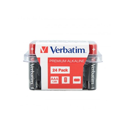Verbatim Jednorazowa alkaliczna baterie AAA, 24-pack