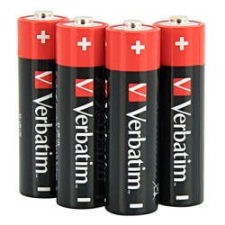 Verbatim Jednorazowa alkaliczna baterie AA, 4-pack