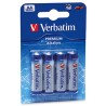 Verbatim Jednorazowa alkaliczna baterie AA, 4-pack
