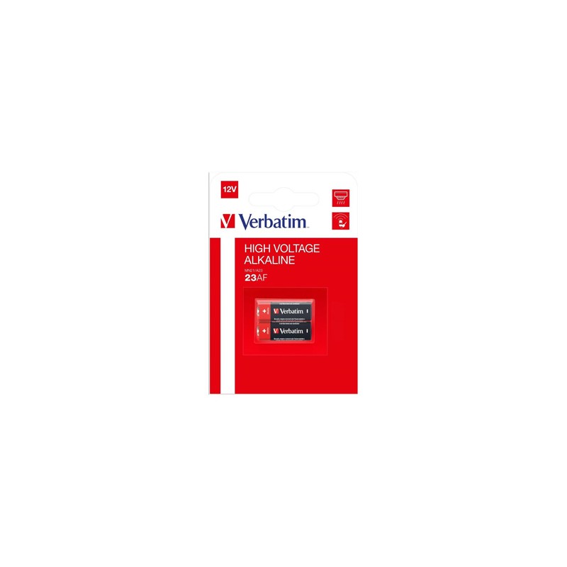 Verbatim Jednorazowa alkaliczna baterie A23, 2-pack