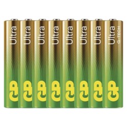 GP Jednorazowa alkaliczna baterie AAA, 6+2 pack