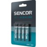 Sencor Jednorazowa alkaliczna baterie AAA, 4-pack
