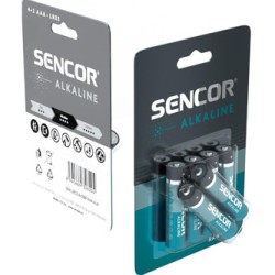 Sencor Jednorazowa alkaliczna baterie AAA, 6-pack