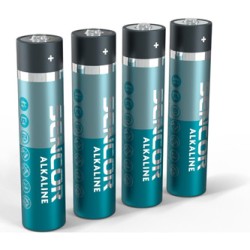 Sencor Jednorazowa alkaliczna baterie AAA, 8-pack