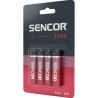 Sencor Jednorazowa cynkowo-węglowa baterie AAA, 4-pack