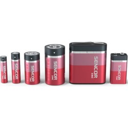 Sencor Jednorazowa cynkowo-węglowa baterie AAA, 4-pack