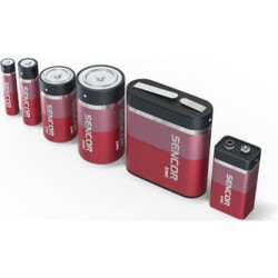 Sencor Jednorazowa cynkowo-węglowa baterie AAA, 4-pack