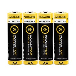 Powerton ENERGY ALKAMAX Jednorazowa alkaliczna baterie AA, 4-pack