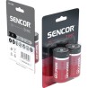 Sencor Jednorazowa cynkowo-węglowa baterie C, 2-pack