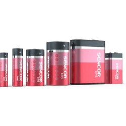 Sencor Jednorazowa cynkowo-węglowa baterie C, 2-pack