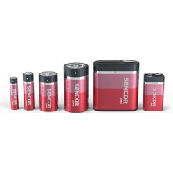 Sencor Jednorazowa cynkowo-węglowa baterie D, 2-pack