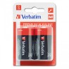Verbatim Jednorazowa alkaliczna baterie D, 2-pack