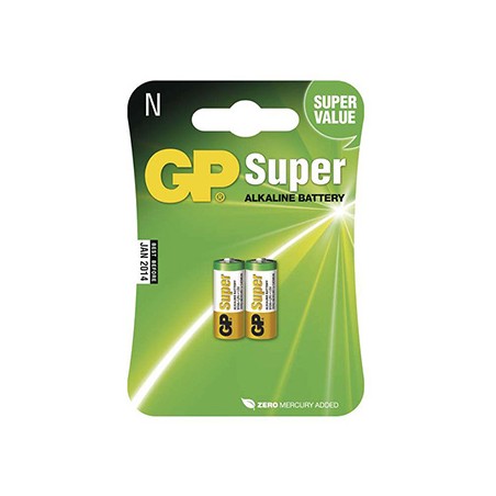 GP Jednorazowa alkaliczna baterie LR1, 2-pack