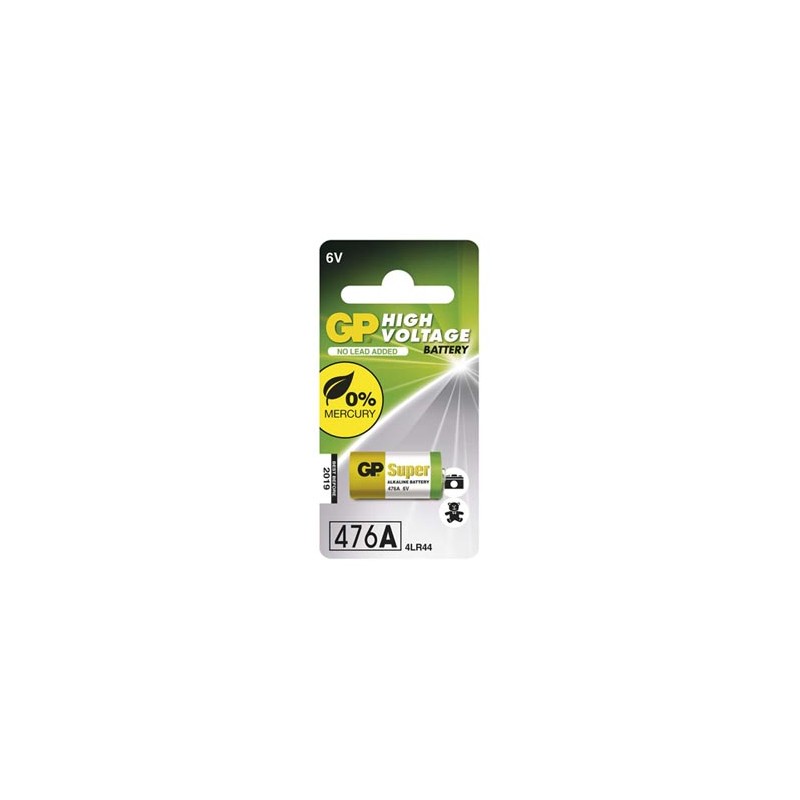 GP Jednorazowa alkaliczna baterie 4LR44, 1-pack