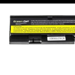 Green Cell bateria 42T4650 do Lenovo ThinkPad X200 X201 X200s X201i