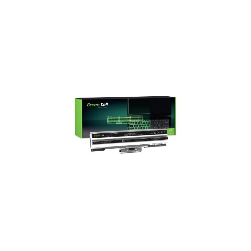 Green Cell bateria VGP-BPS13 VGP-BPS21A VGP-BPS21B do Sony Vaio VGN-FW PCG-31311M 3C1M 81112M 81212M (Silver)