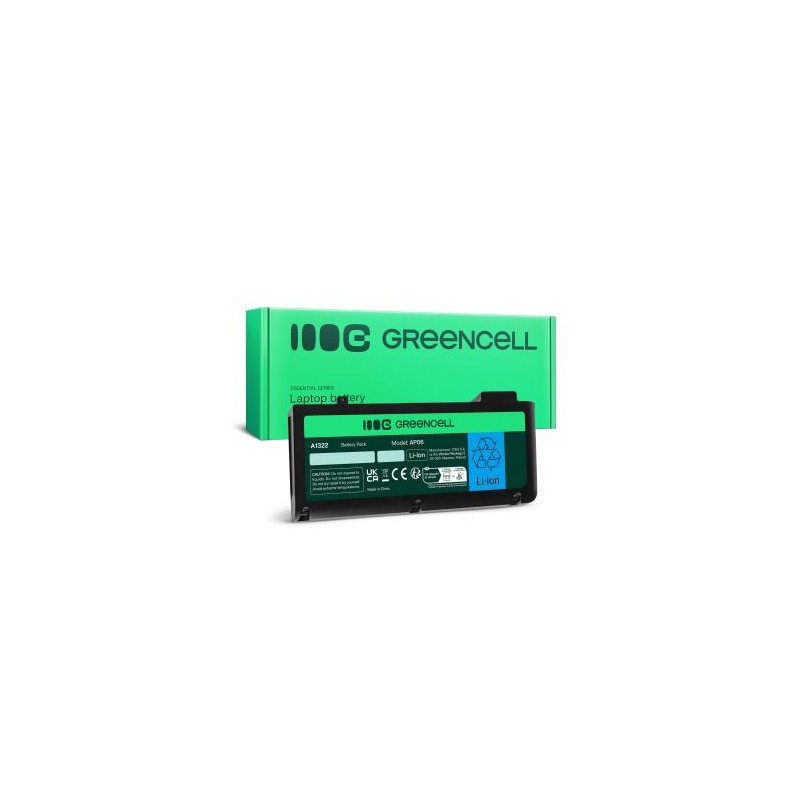 Green Cell bateria A1322 do Apple MacBook do 13 A1278 ( Early 2009, Early 2010, Early 2011, Late 2011, Early 2012)